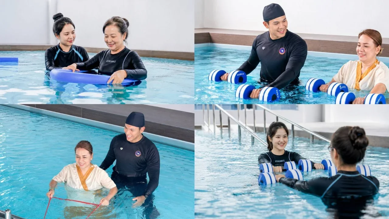 Hydrotherapy สระน้ำอุ่น ลดปวด ฟื้นฟูข้อ | KIN 2 สาขา ลาดพร้าว แบริ่ง