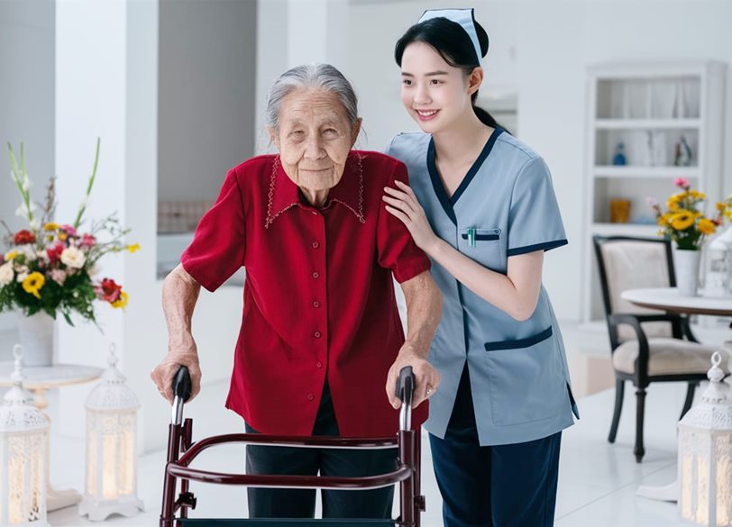 บริการดูแลผู้สูงอายุที่บ้าน ดูแลผู้สูงอายุ ผู้ดูแลผู้สูงอายุ