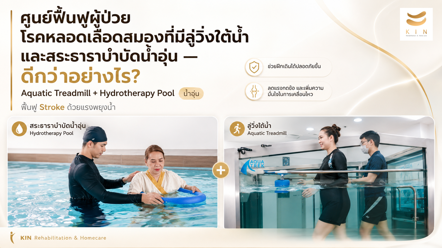 "Stroke Rehabilitation Centers Featuring Underwater Treadmills and Heated Hydrotherapy Pools: Why Aquatic Therapy Offers Superior Recovery Outcomes"